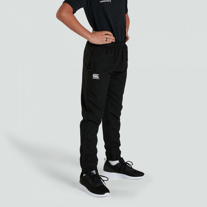 Canterbury Club Tapered Cuff Track Pant Unisex Junior Black