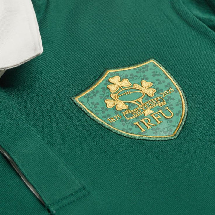 Canterbury Ireland Rugby 150th Anniversary Short Sleeve Shirt Men Green