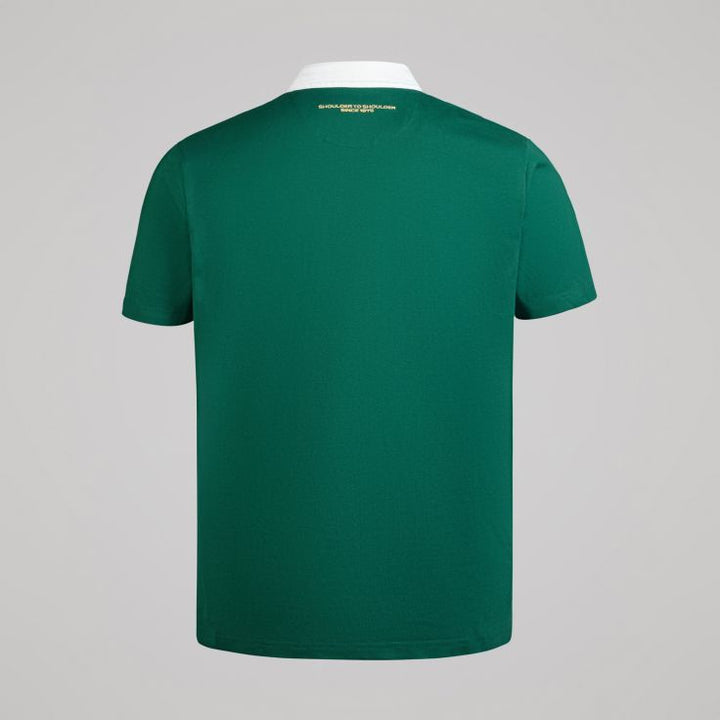 Canterbury Ireland Rugby 150th Anniversary Short Sleeve Shirt Men Green