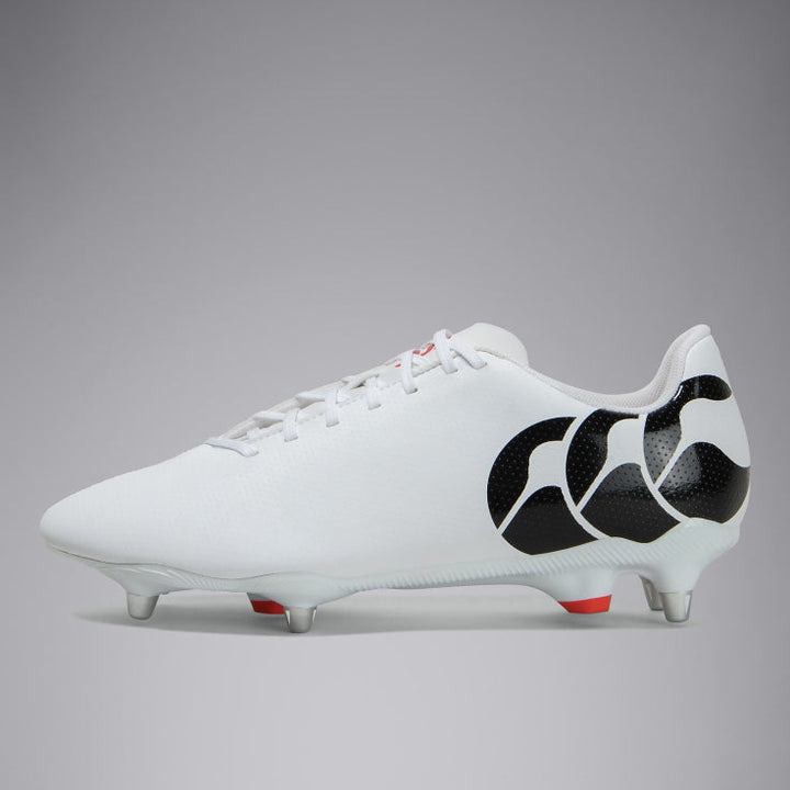 Canterbury Speed Raze SG Rugby Boots Senior White