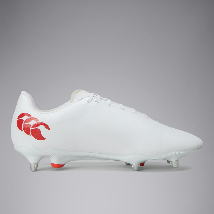 Canterbury Speed Raze SG Rugby Boots Senior White