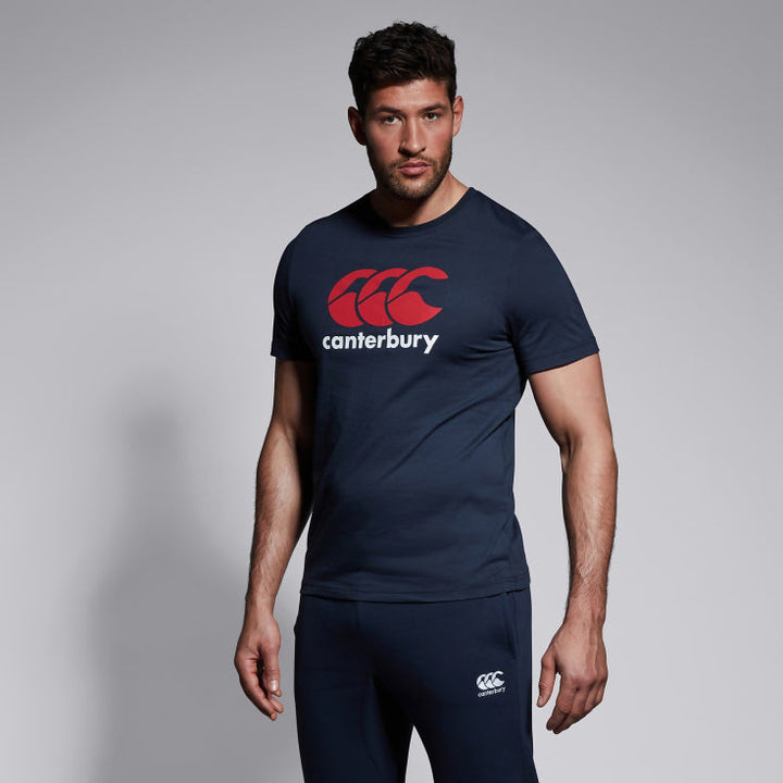 Canterbury CCC Logo T-Shirt Men Navy