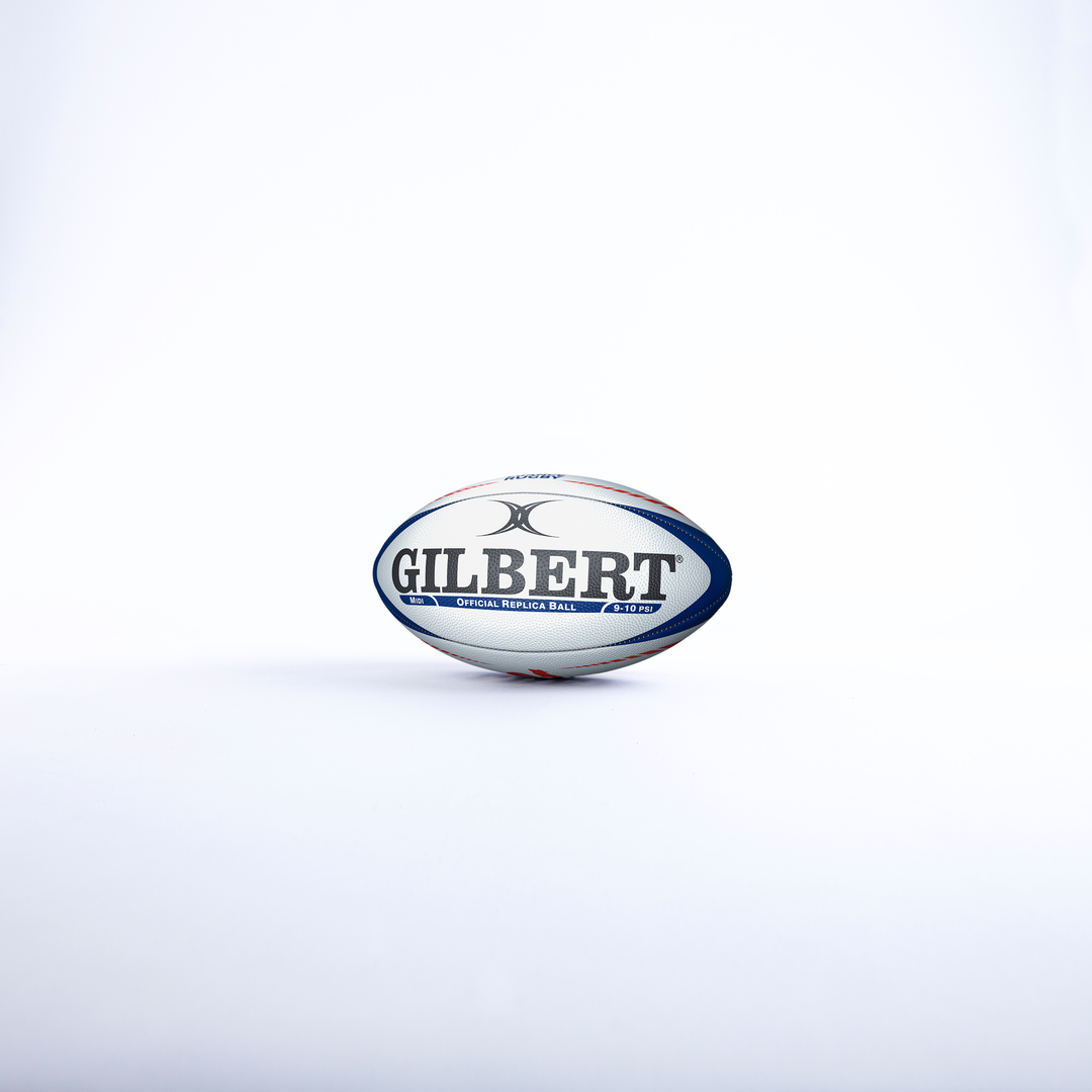 Gilbert France Replica Midi Rugby Ball