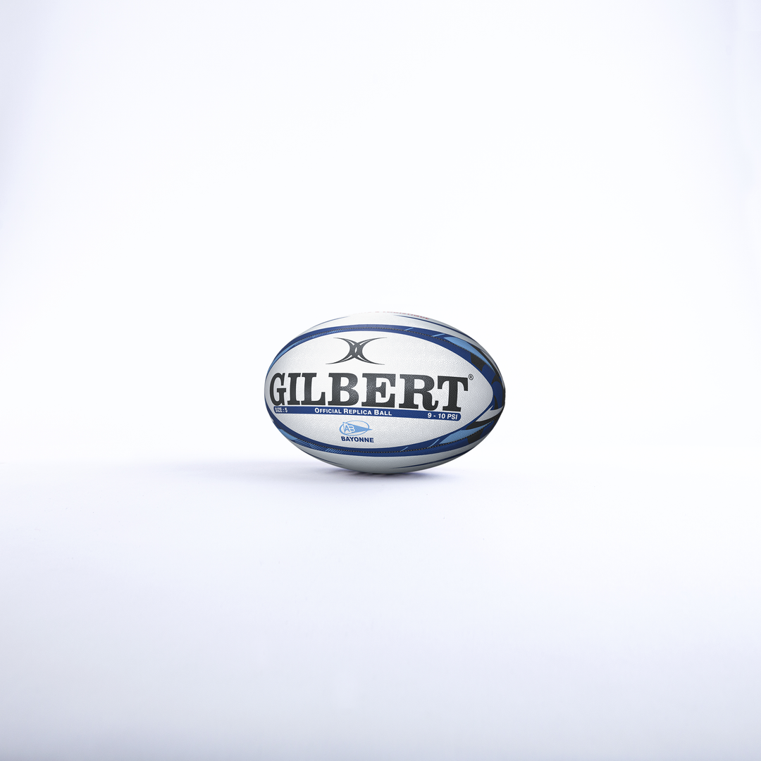 Gilbert Bayonne Replica Rugby Ball Size 5