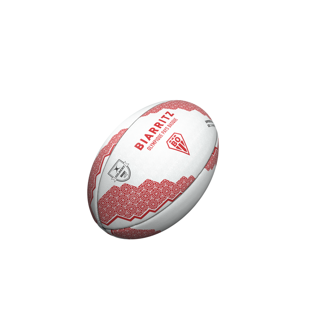 Gilbert Biarritz Supporter Rugby Ball Size 5