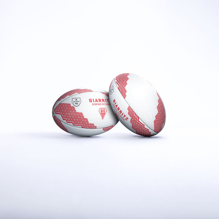 Gilbert Biarritz Supporter Rugby Ball Size 5