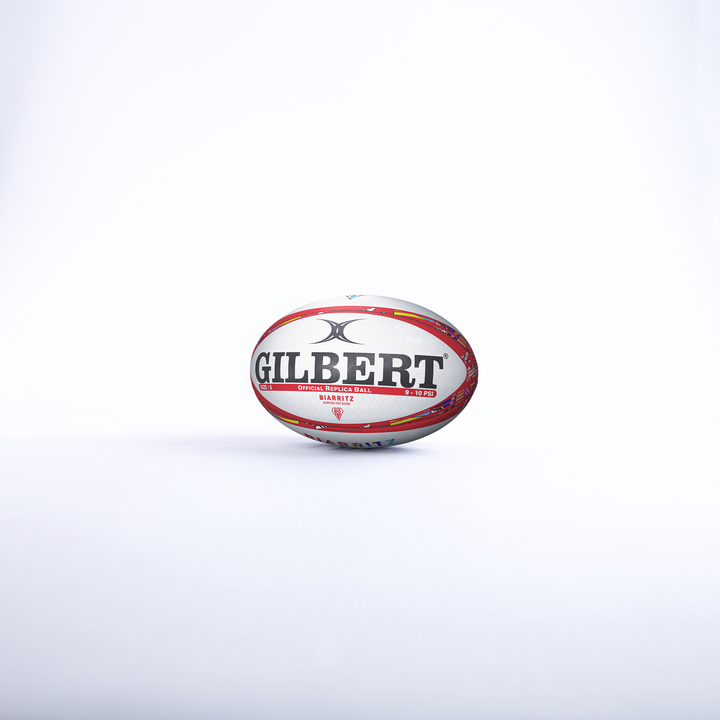 Gilbert Biarritz Replica Rugby Ball Size 5