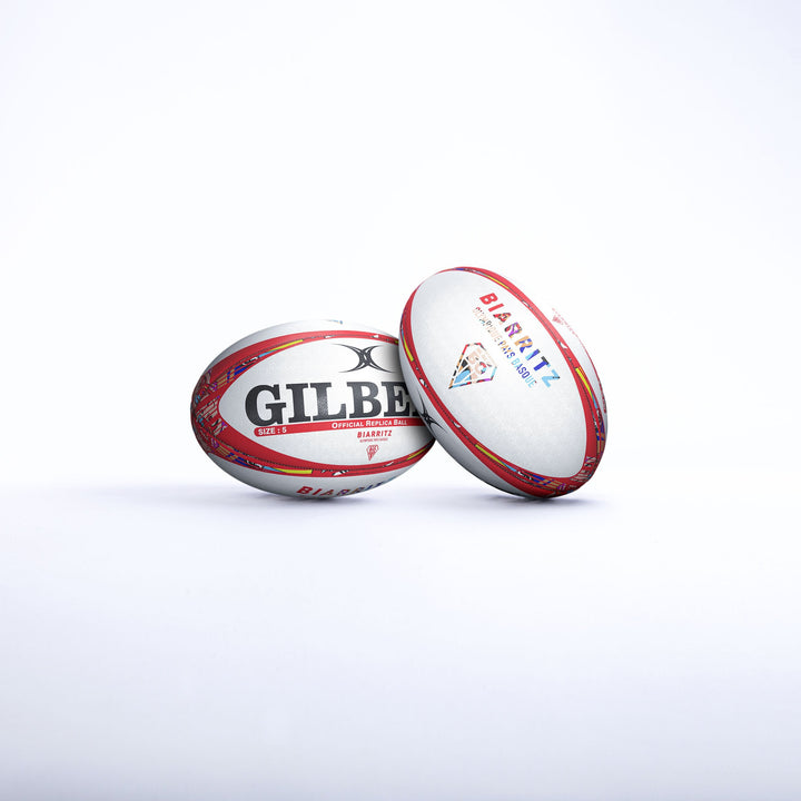 Gilbert Biarritz Replica Rugby Ball Size 5