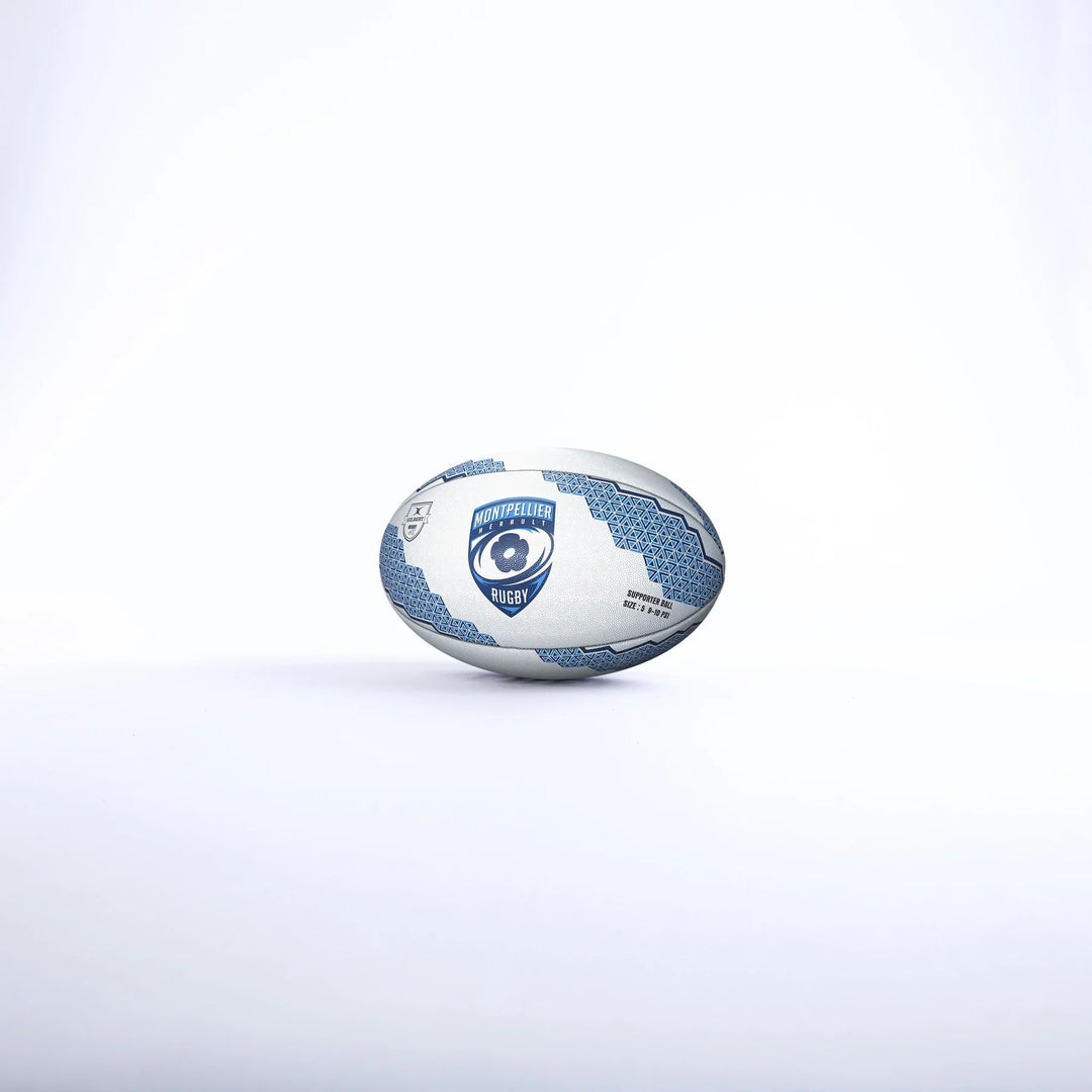 Gilbert Montpellier Supporter Rugby Ball Size 5