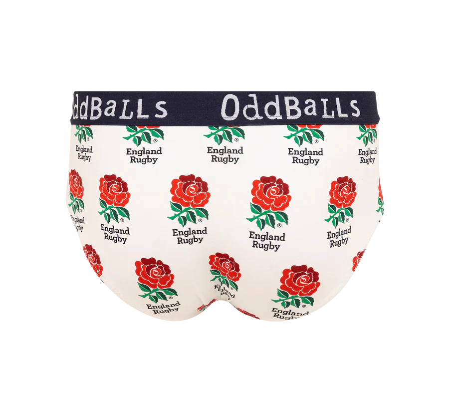 OddBalls England Rugby Union Heren Slip Katoen