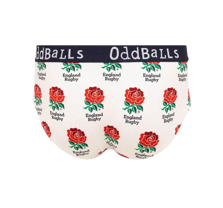 OddBalls England Rugby Union Heren Slip Katoen