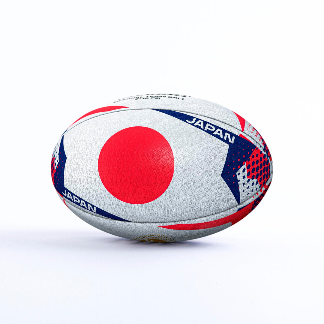 Gilbert RWC 2025 Japan Team Rugby Ball Size 5