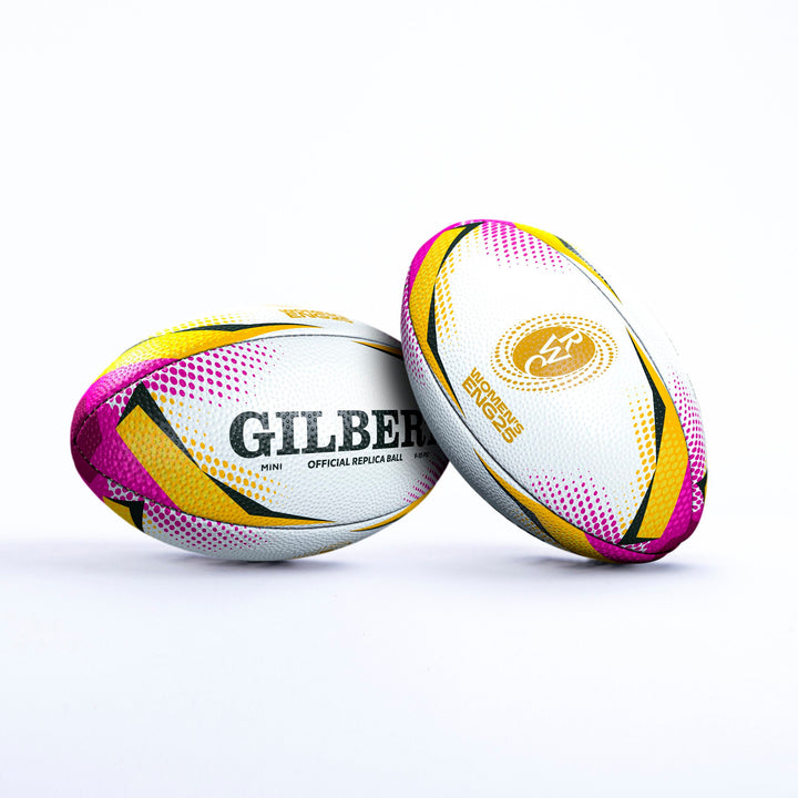 Gilbert Women's Rugby World Cup 2025 Mini Replica Rugby Ball