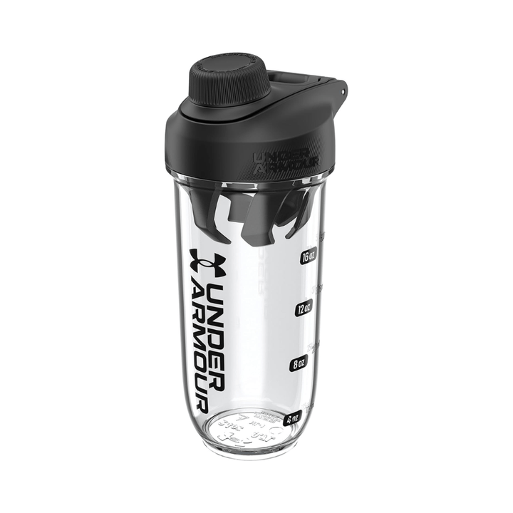 Under Armour UA Clarity Shaker Bottle 709 ml Clear/Black