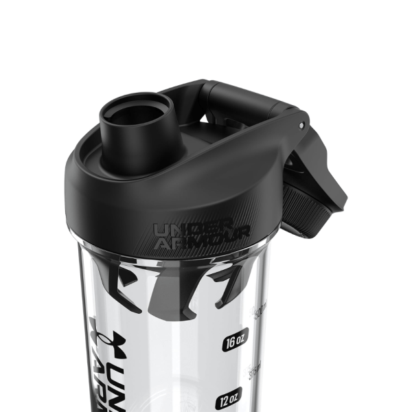 Under Armour UA Clarity Shaker Bottle 709 ml Clear/Black