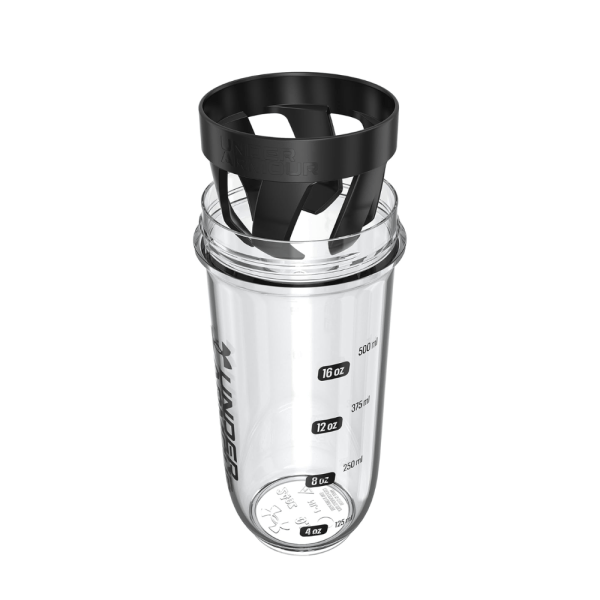 Under Armour UA Clarity Shaker Bottle 709 ml Clear/Black
