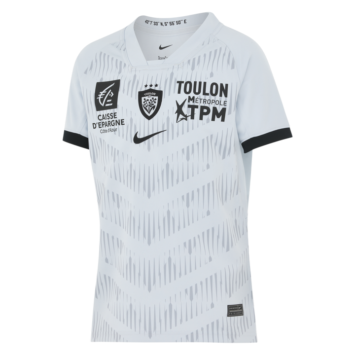 Nike RC Toulon Kids Stadium Rugby Away Shirt