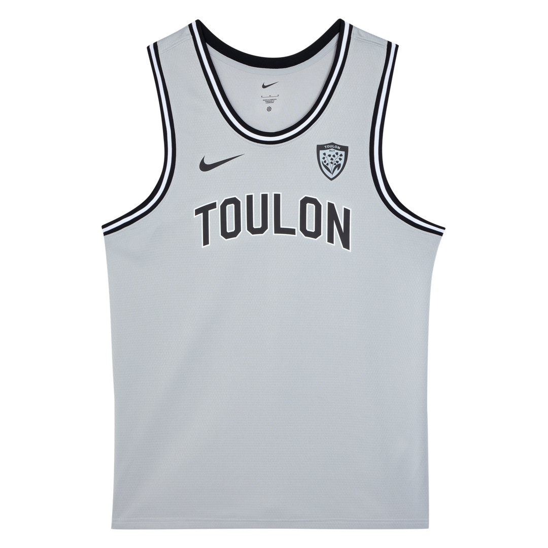 Nike RC Toulon Basketball Shirt Grijs 2025/26