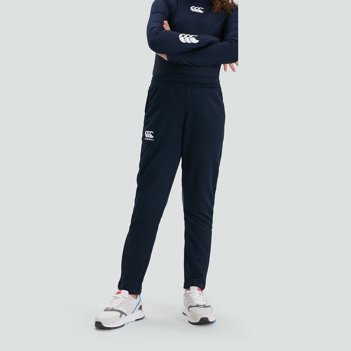 Canterbury Stretched Tapered Pants Junior Navy