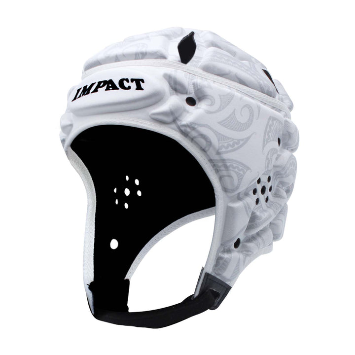 Impact Rugby White/Grey Headguard