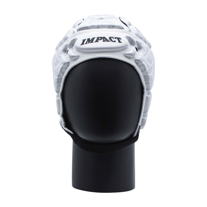 Impact Rugby White/Grey Headguard