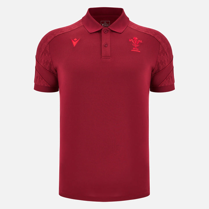 Macron Rugby Wales 2025/26 Travel Polo Men’s
