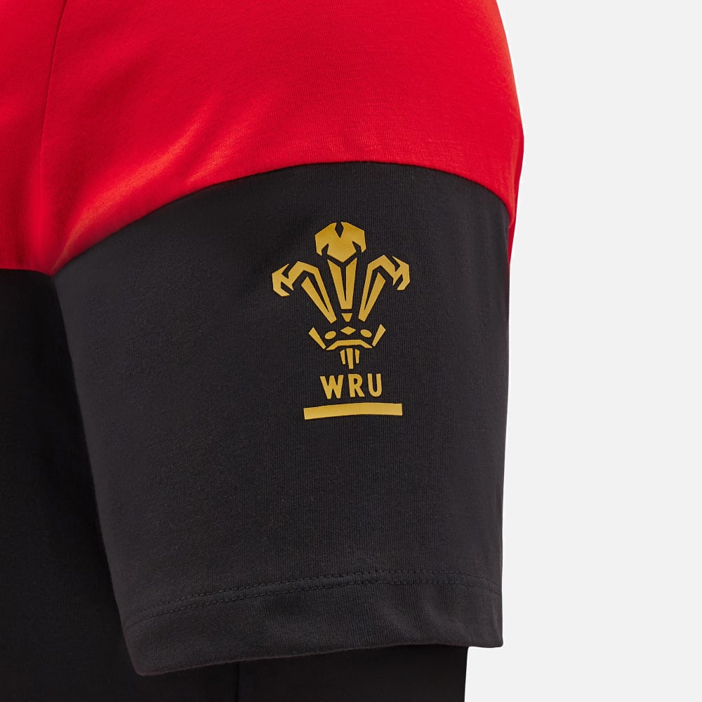 Macron Wales Rugby Leisure T-shirt Men