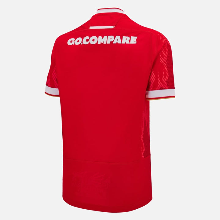 Macron Wales Rugby Replica Home Shirt Men