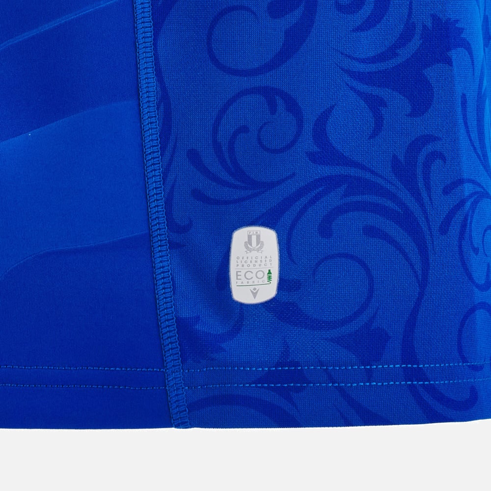 Macron Italy Rugby Replica Home Shirt Junior