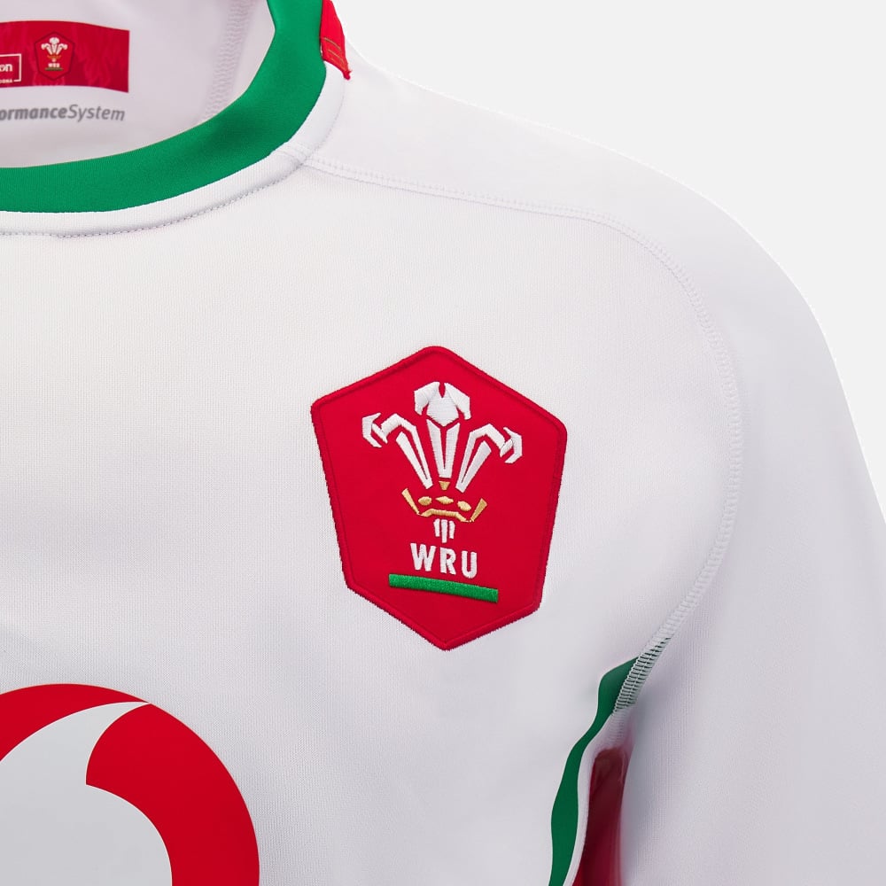 Macron Wales Rugby Replica Away Shirt Men