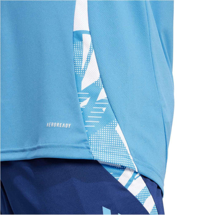 Adidas France Rugby Training Singlet Men Light Blue