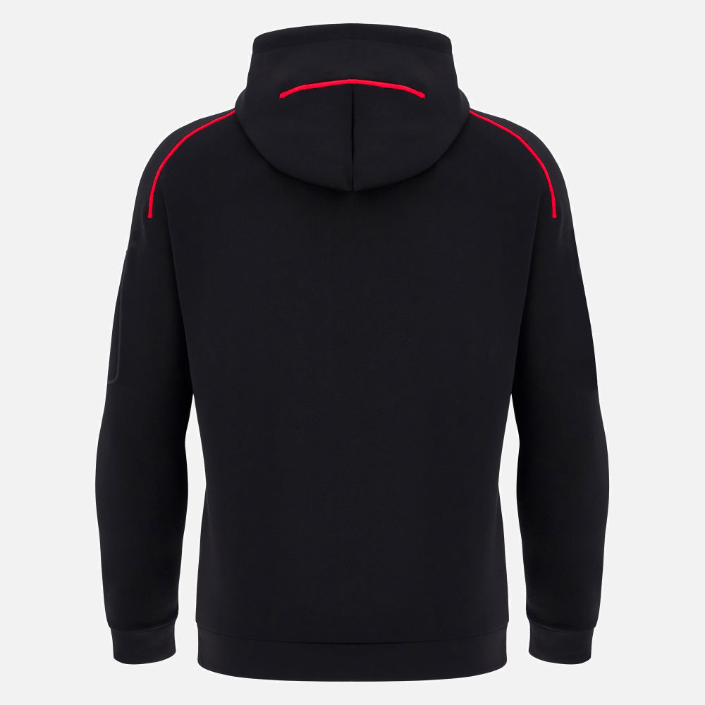 Macron Rugby Wales 2025/26 Athleisure Tech Hoodie Men’s