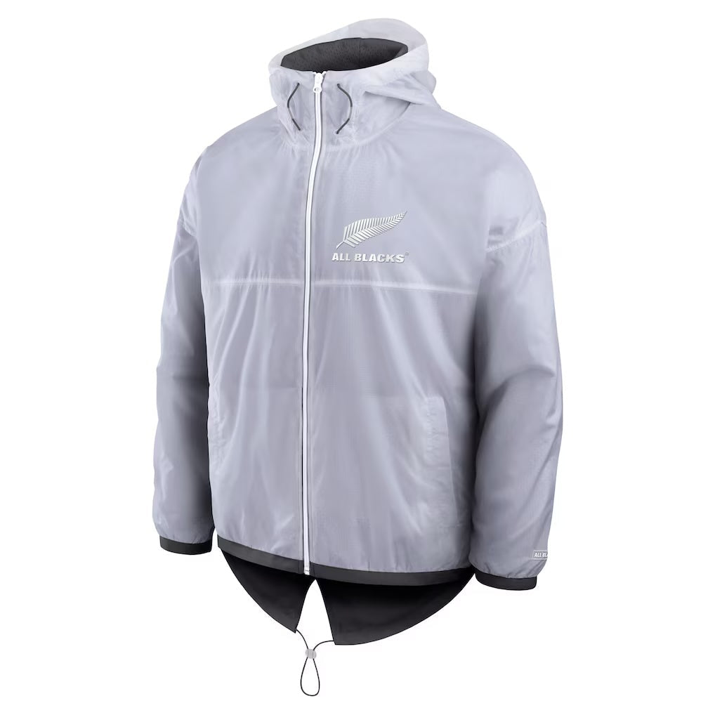 All Blacks Elements Lightweight Anorak Jacket White