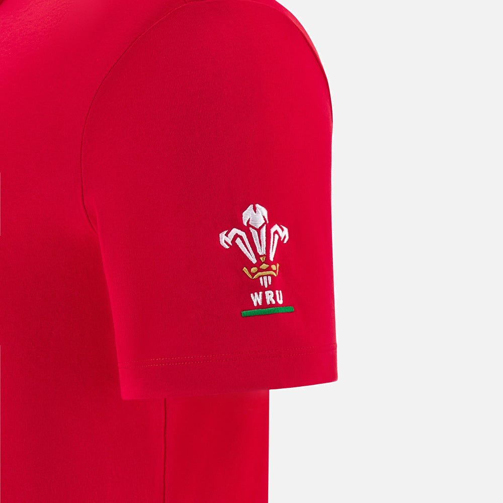 Macron Rugby Wales 2025/26 Fan T-Shirt Men’s