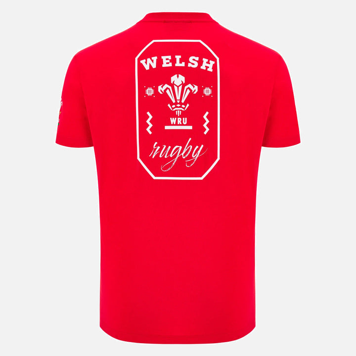 Macron Rugby Wales 2025/26 Fan T-Shirt Men’s