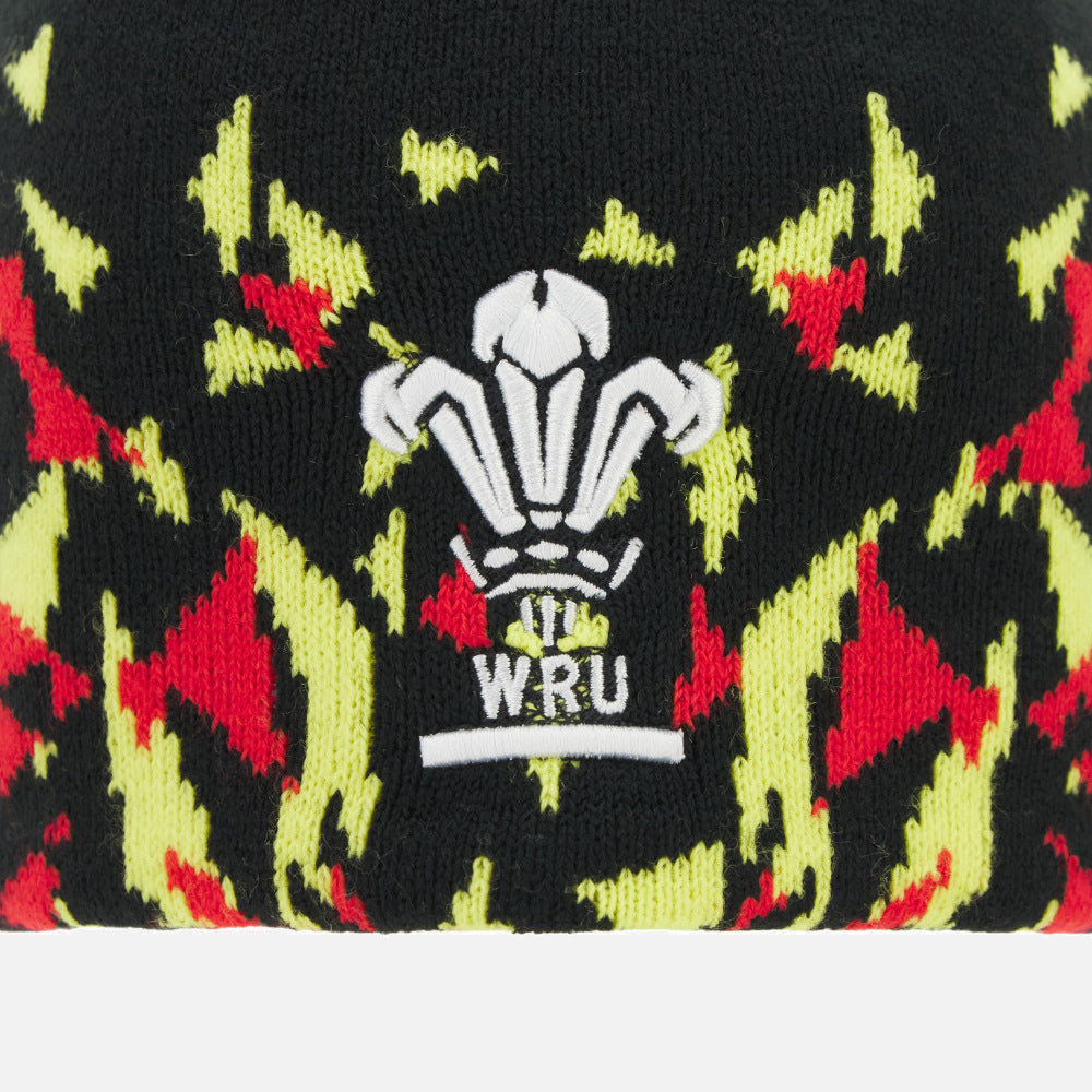 Macron Rugby Wales 2025/26 Knitted Beanie