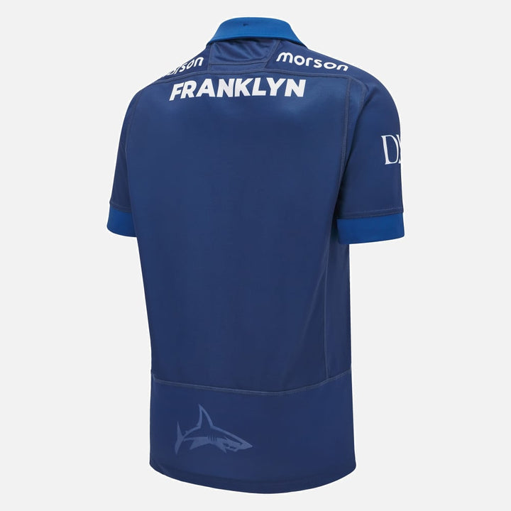 Macron Sale Sharks Rugby Replica Home Shirt Men
