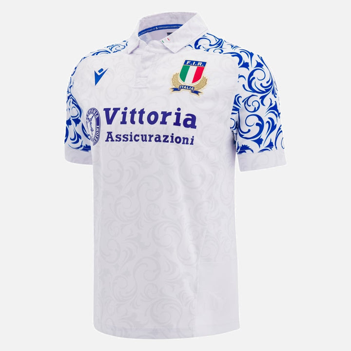Macron Italy Rugby Replica Away Shirt Men