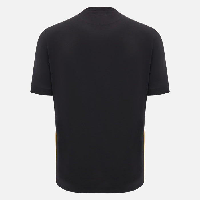 Macron Wales Rugby Travel T-shirt Men Black