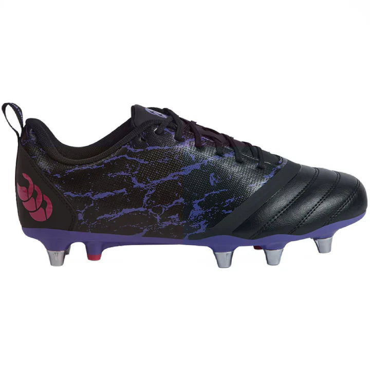 Canterbury Stampede Team SG Rugby Boots Black/Purple