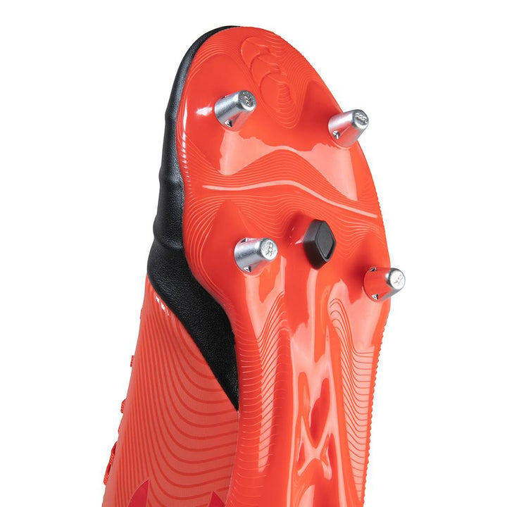 Canterbury Phoenix Genesis Team Soft Ground Rugby Boots Oxy Fire
