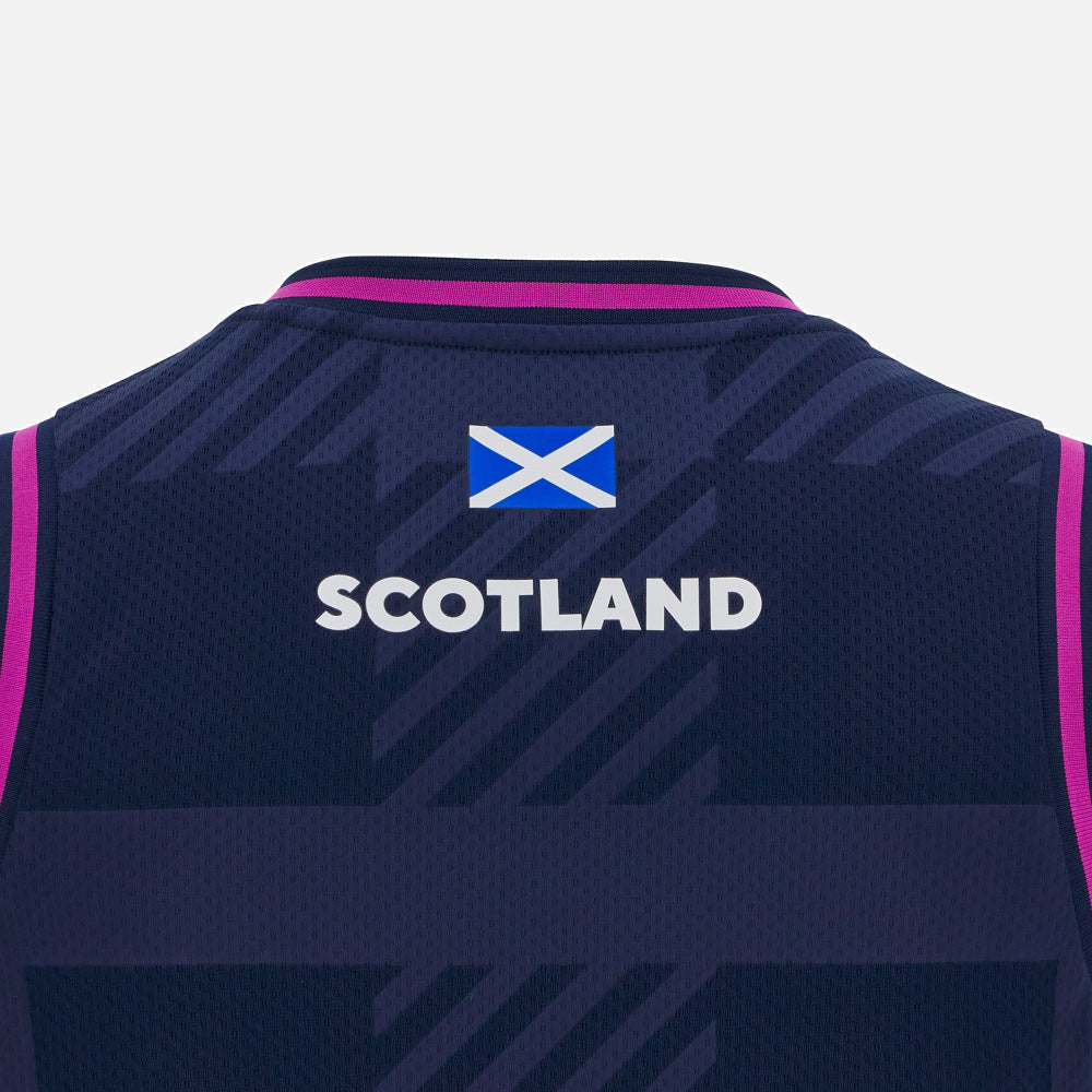 Macron Scotland Rugby 2025/26 Basketball Singlet Men’s