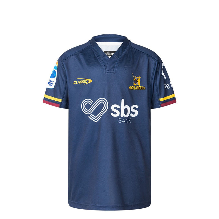Classic Highlanders Rugby Home Shirt Kids