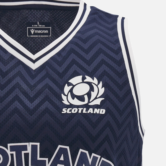 Macron Scotland Rugby Basketball Singlet Men