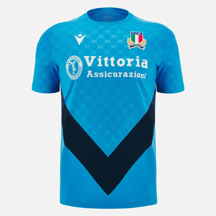 Macron Italy Rugby Training Shirt Men