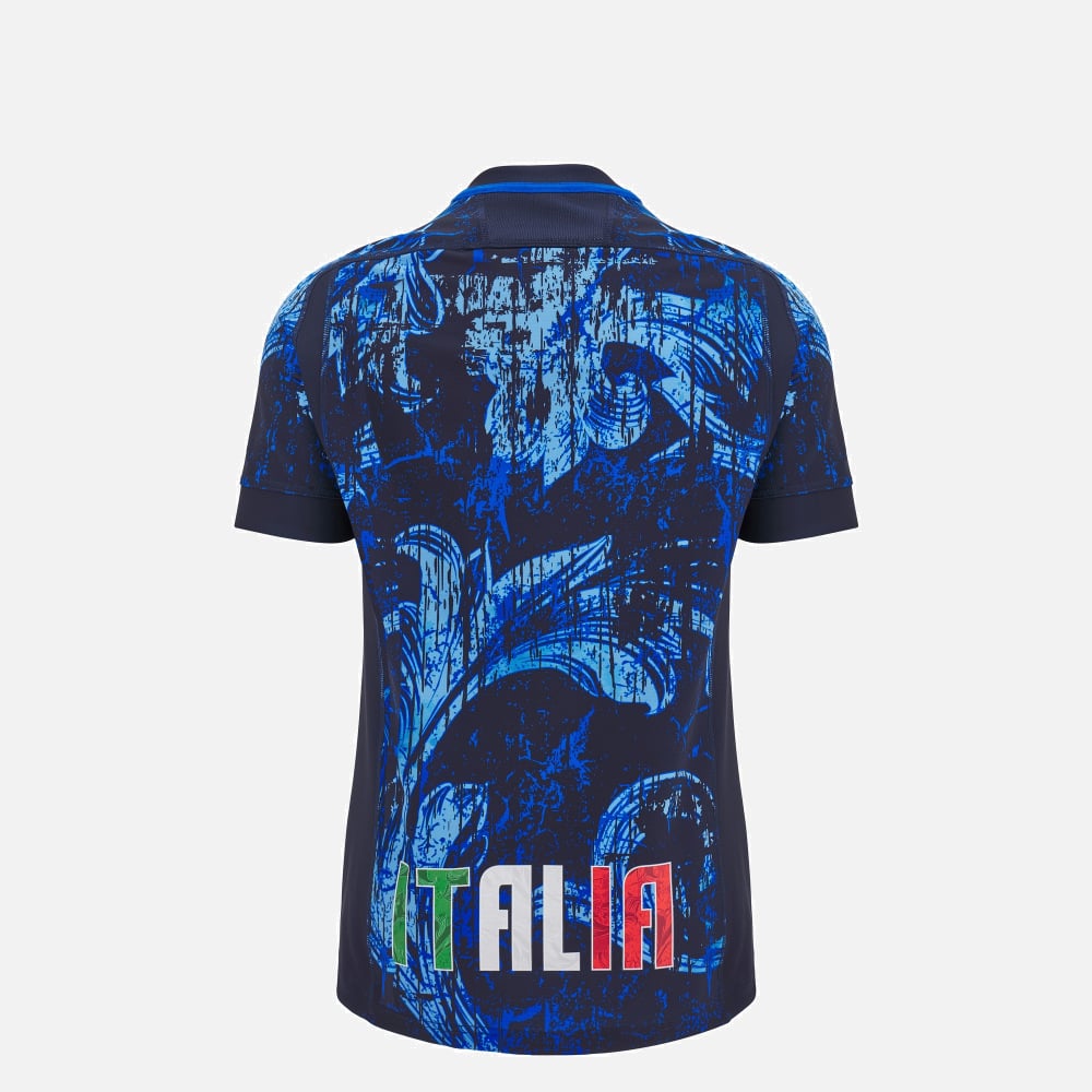 Macron Italy Rugby Training Jersey Junior