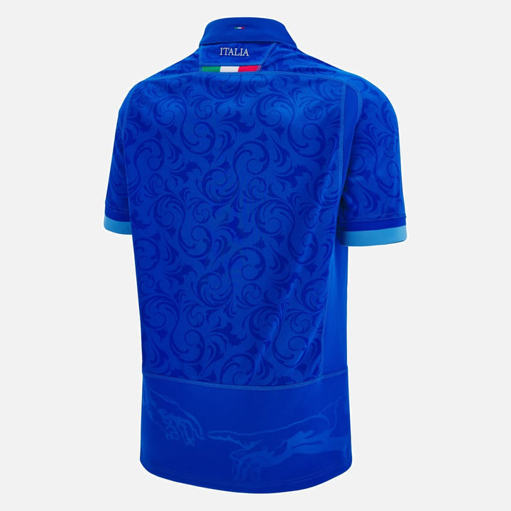 Macron Italy Rugby Replica Home Shirt Men