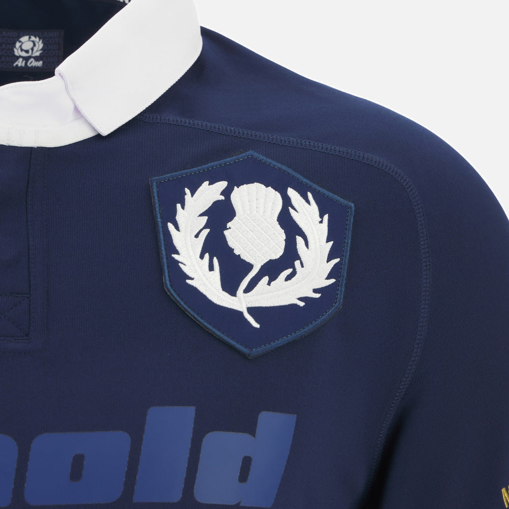Macron Scotland Rugby Murrayfield 100 Replica Shirt Kids