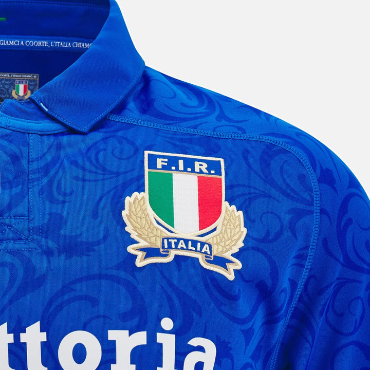 Macron Italy Rugby Replica Home Shirt Junior