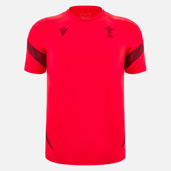 Macron Rugby Wales 2025/26 Red Training T-Shirt Men’s